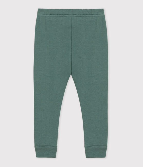 Baby-Leggings aus Baumwolle grün VALLEE