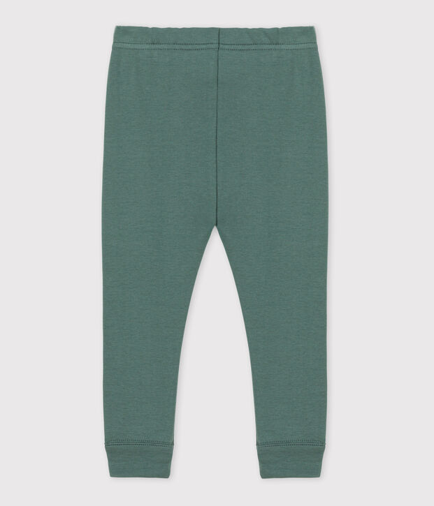 Baby-Leggings aus Baumwolle gr&uuml;n