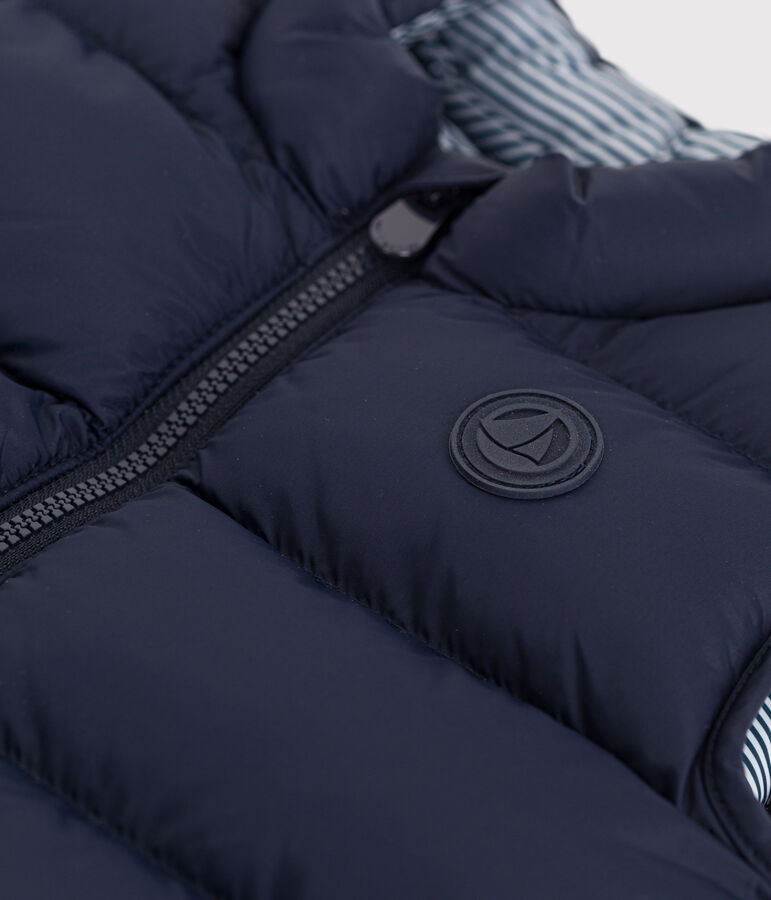 Baby Steppweste blau