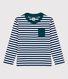Langärmeliges Kinder-T-Shirt aus Baumwolle für Jungen