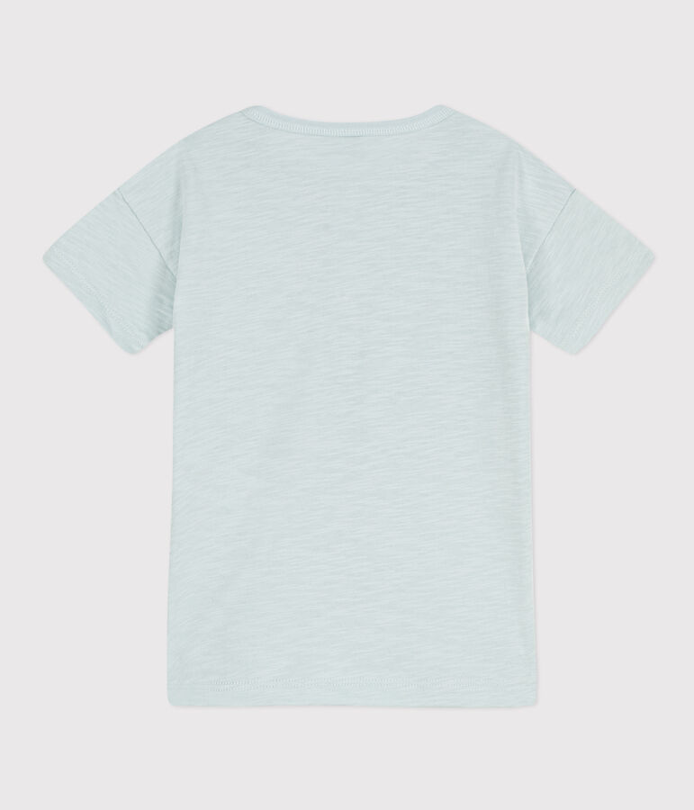 Kurz&auml;rmeliges Kinder-T-Shirt aus Baumwolle f&uuml;r Jungen gr&uuml;n