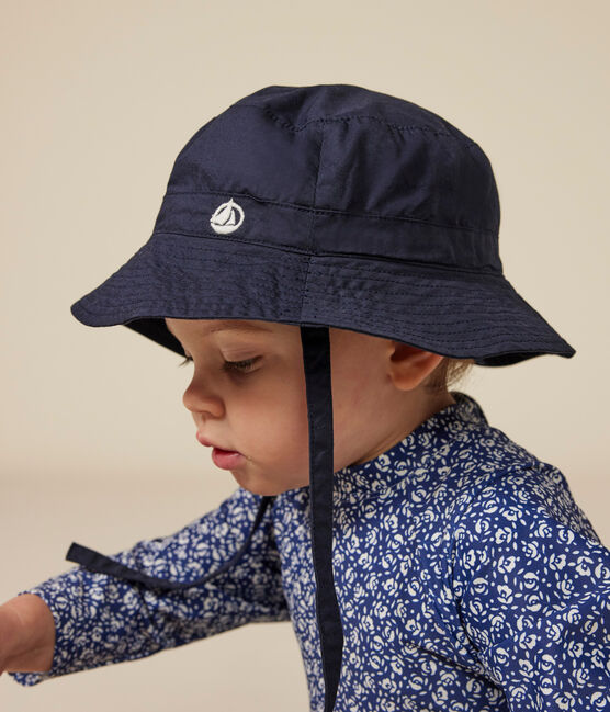 Baby-Bob aus Twill blau SMOKING