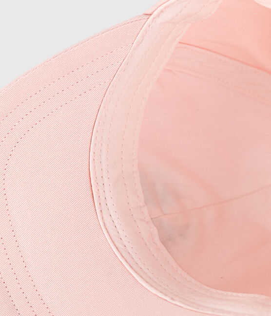 Schirmmütze aus rosa Denim Kinder rosa SALINE