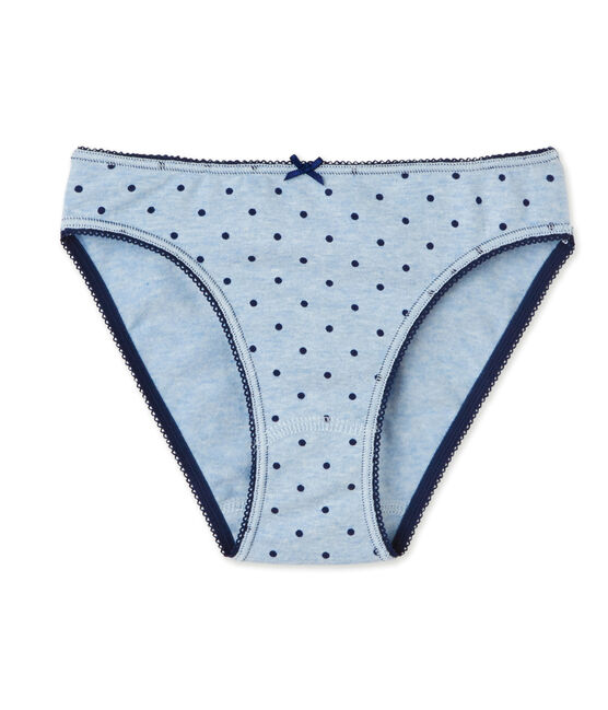 Culotte ado fille à pois blau MARIO/blau MEDIEVAL