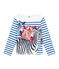 Kreative Kinder Jungen Marinière weiss MARSHMALLOW/blau PERSE