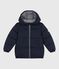 Einfarbige Kinder-Winterjacke  blau SMOKING