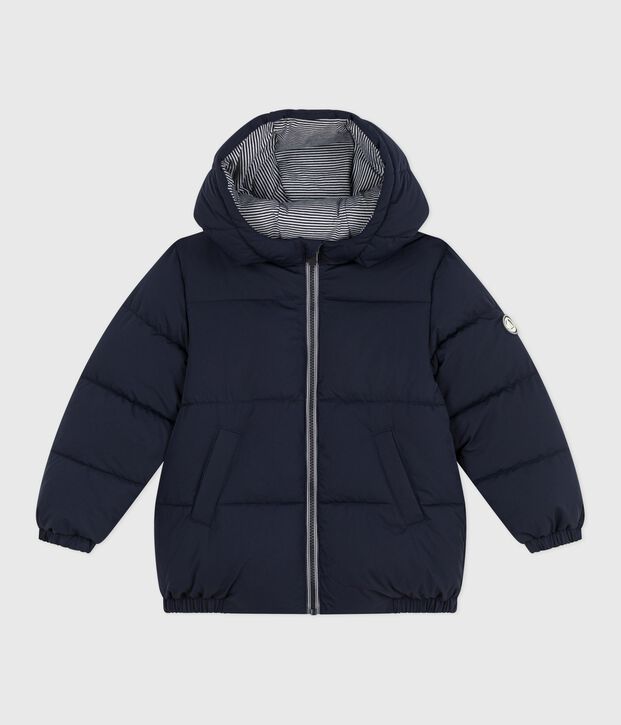 Einfarbige Kinder-Winterjacke SMOKING