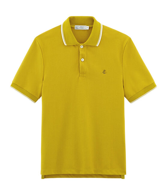 Kurzärmeliges poloshirt herren grün BAMBOO