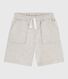 Kinder-Bermudashorts aus einfarbiger Baumwolle