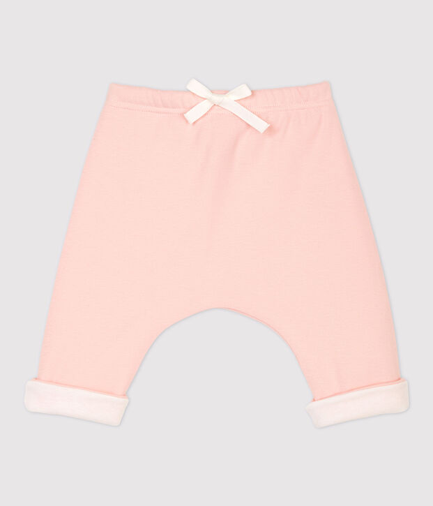 Baby-Hose aus Bio-Baumwolle rosa