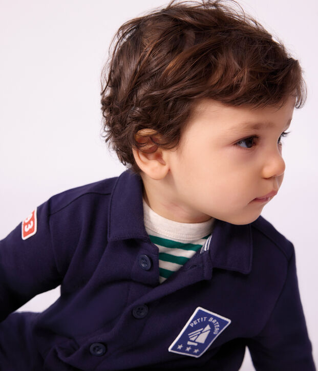 Langer Baby-Overall aus einfarbiger Baumwolle SOIR