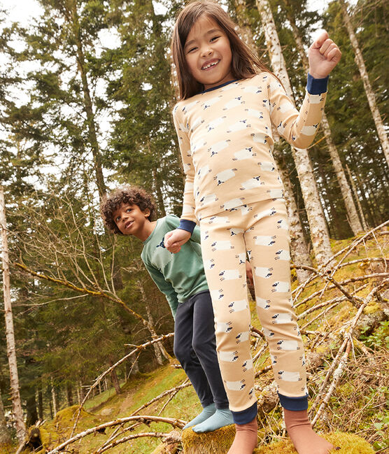 Kinderpyjama in schmaler Passform aus Baumwolle TRENCH/ MULTICO