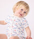 Baby-Kurzoverall mit Paris-Motiv am Kragen