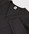 Damen-T-Shirt mit V-Ausschnitt grau CITY CHINE