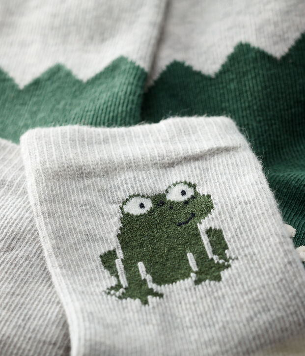 2er-Set Babysocken mit Motiv f&uuml;r Jungen vielfarbig