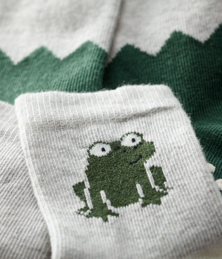 2er-Set Babysocken mit Motiv f&uuml;r Jungen vielfarbig