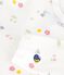Dors bien en coton weiss/gelb/vielfarbig