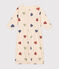 Baby-Kombi-Overall aus Baumwolle mit Herzmotiv weiss AVALANCHE/ MULTICO