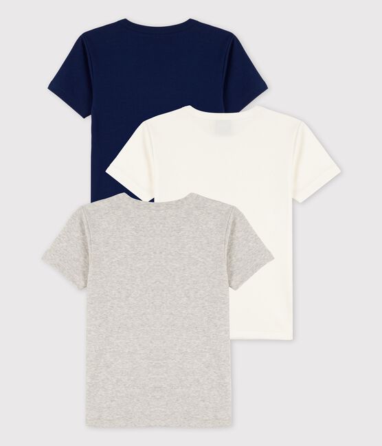 3er-Set kurzärmelige Baumwoll-T-Shirts für Jungen variante 1