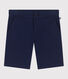 Kinder-Bermudashorts aus einfarbiger Baumwolle