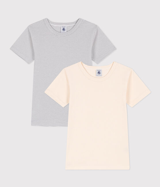 2er-Set kurzärmelige T-Shirts aus Baumwolle für Jungen variante 1