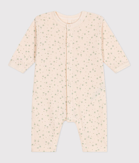 Baby-Overall aus Baumwolle mit kleinen Sternen.  weiss AVALANCHE/ MULTICO