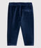 Baby-Cordhose für Jungen blau SMOKING
