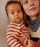 Baby-Set aus Baumwoll-Strick SALINE/ FAMEUX