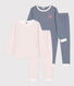 2er-Set Kinderpyjamas aus Baumwolle mit Sternenmotiv für Jungen