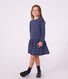 Lang&auml;rmeliges Kinder-Kleid aus Baumwolle mit Streifen