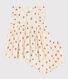 Babykleid mit Bloomers aus bedruckter Baumwollgaze