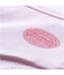 Ringelgestreifte Mädchen Shorts rosa VIENNE/weiss ECUME