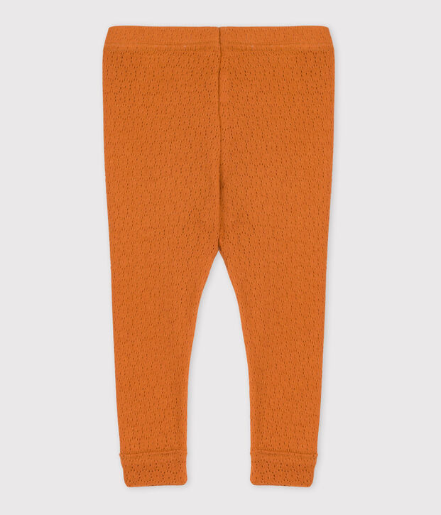 Baby-Leggings aus Baumwolle braun