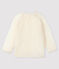 Baby-Strickjacke weiss MARSHMALLOW