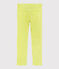 Kinderhose aus Sergestoff für Jungen gelb CITRONEL