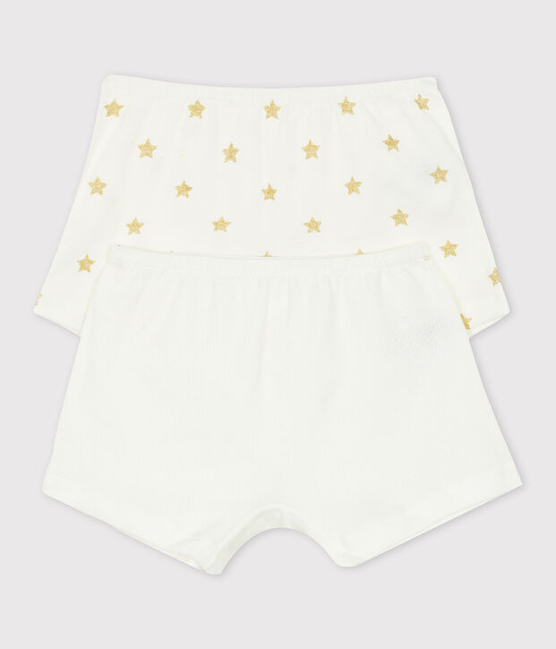 2er-Set Shortys f&uuml;r kleine M&auml;dchen vielfarbig