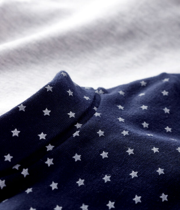 Set mit 2 langen Baby-Bodys f&uuml;r M&auml;dchen vielfarbig