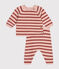 Baby-Set aus Baumwoll-Strick SALINE/ FAMEUX