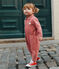 Langer Baby-Overall aus Molton rosa ROSEWOOD