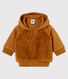 Baby Jungen Kapuzensweatshirt aus Lammfellimitat