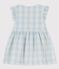 Baby-Kleid aus Popeline mit Vichy-Karos BOLDAIR/ MARSHMALLOW