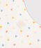 Babyschlafsack aus Bio-Baumwolle weiss MARSHMALLOW/weiss MULTICO