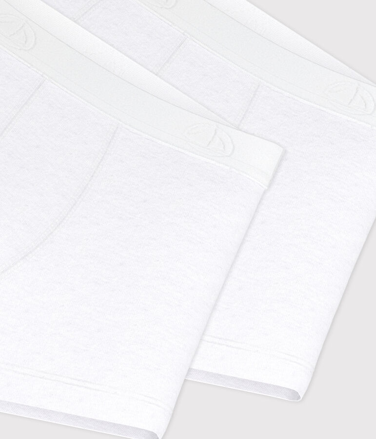 2er-Set wei&szlig;e Boxershorts f&uuml;r Jungen vielfarbig