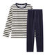 Samt-Pyjama für kleine Jungen