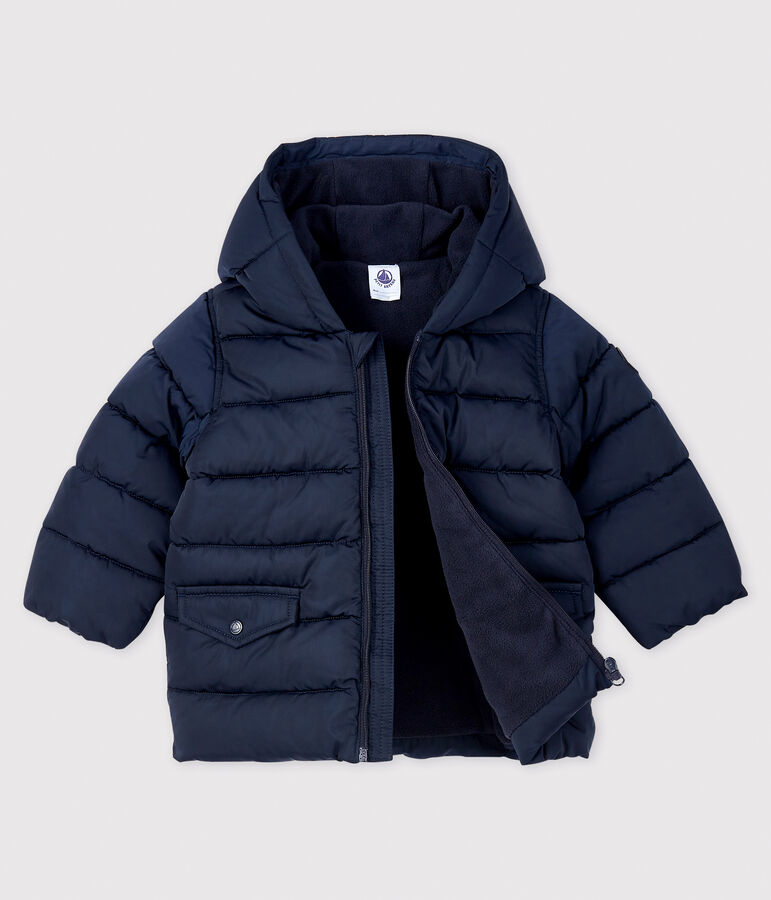 Gesteppter Baby-Anorak f&uuml;r Jungen blau