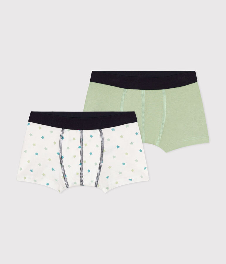 2er-Set Boxershorts aus Baumwolle f&uuml;r Jungen vielfarbig