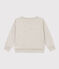 Kinder-Sweatshirt aus Molton BELUGA CHINE