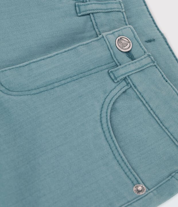 Denim-Shorts f&uuml;r M&auml;dchen gr&uuml;n