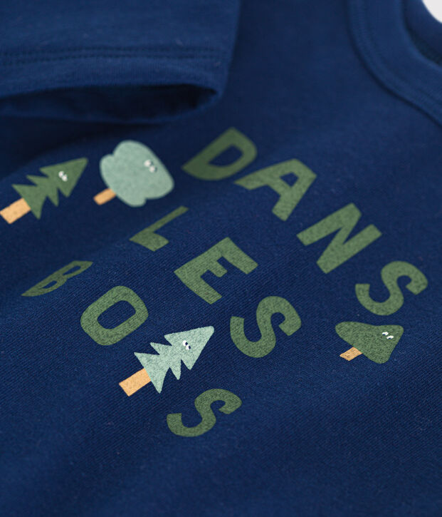 Lang&auml;rmeliges Baby T-Shirt aus feinem Jersey MEDIEVAL