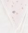 Viereckiges Baby-Badetuch aus Baumwolle rosa/vielfarbig